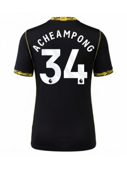 Zenske Futbalové oblečenie Chelsea Josh Acheampong #34 2026-27 Krátky Rukáv - Preč Zenske Futbalové oblečenie Chelsea Josh Acheampong #34 2026-27 Krátky Rukáv - Preč